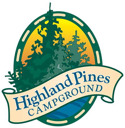 highland pines campround logo